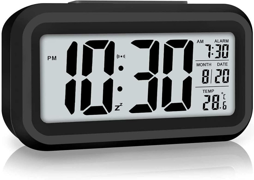 proapt Digital Black Clock