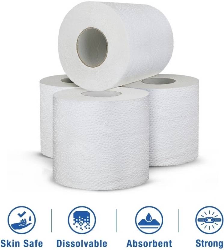 DOVE COMBO Disposable Toilet Tissues MAHAPACK BUY3 TOILET ROLL & GET2