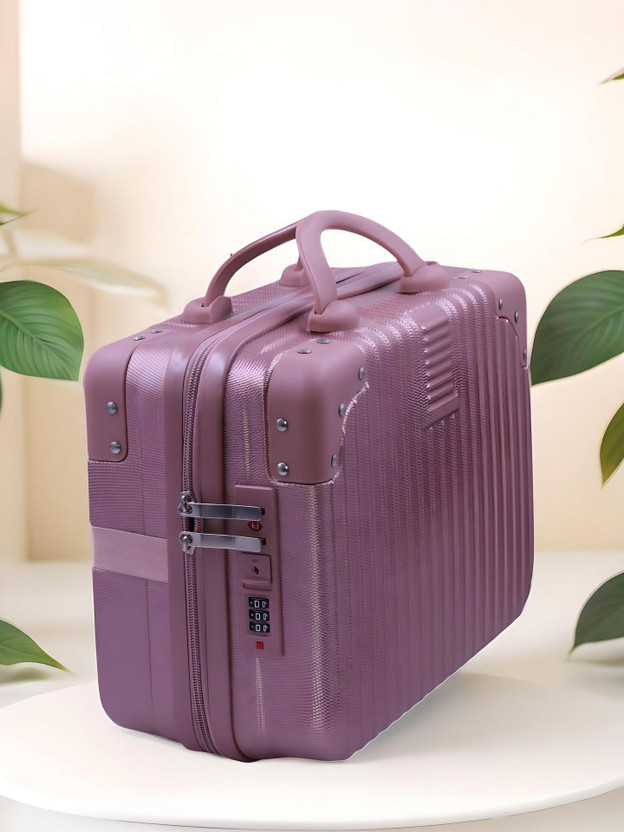 Bridal Bridal Hard Shell Travel Organizer Case – Makeup, Toiletries & Cosmetic Storage Bag(Brown) - Flipkart Deal