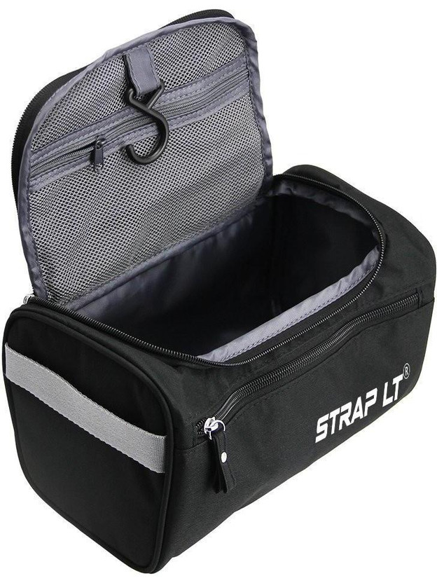 Straplt Straplt MultiPurpose Kit Bag Used For Personal Care Products,Makeup Kit,Grooming Travel Shaving Kit(Black) - Flipkart Deal