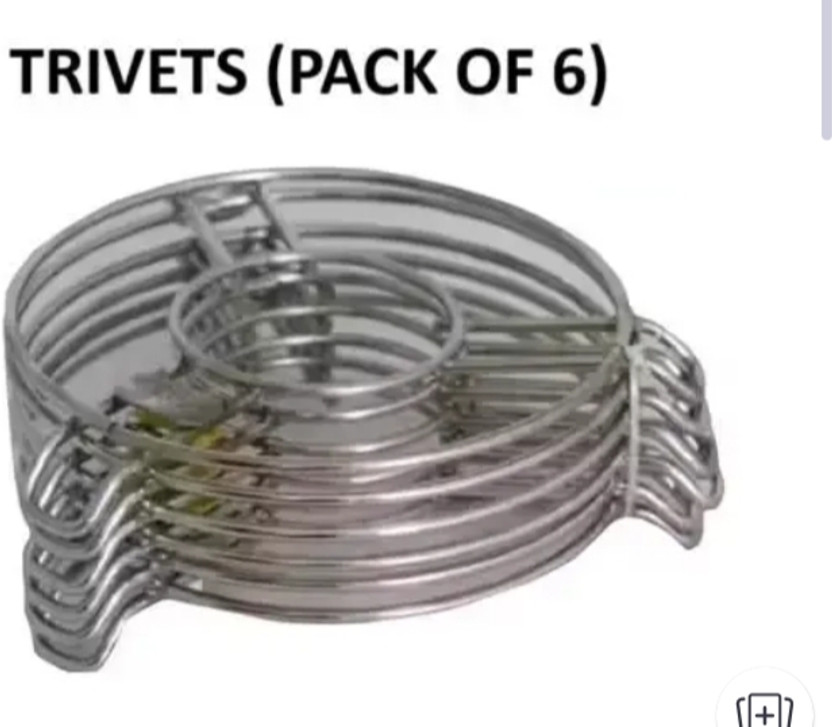 SpectraHub SH 24 (Pack 6) Stainless steel Trivets for kitchen Steel trivets #trivets Yes Trivet(Pack of 6)