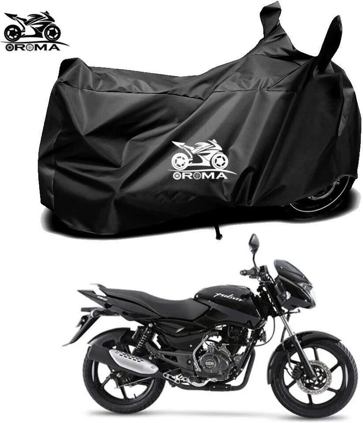 Oroma Waterproof Two Wheeler Cover for Bajaj(Pulsar 150, Black)