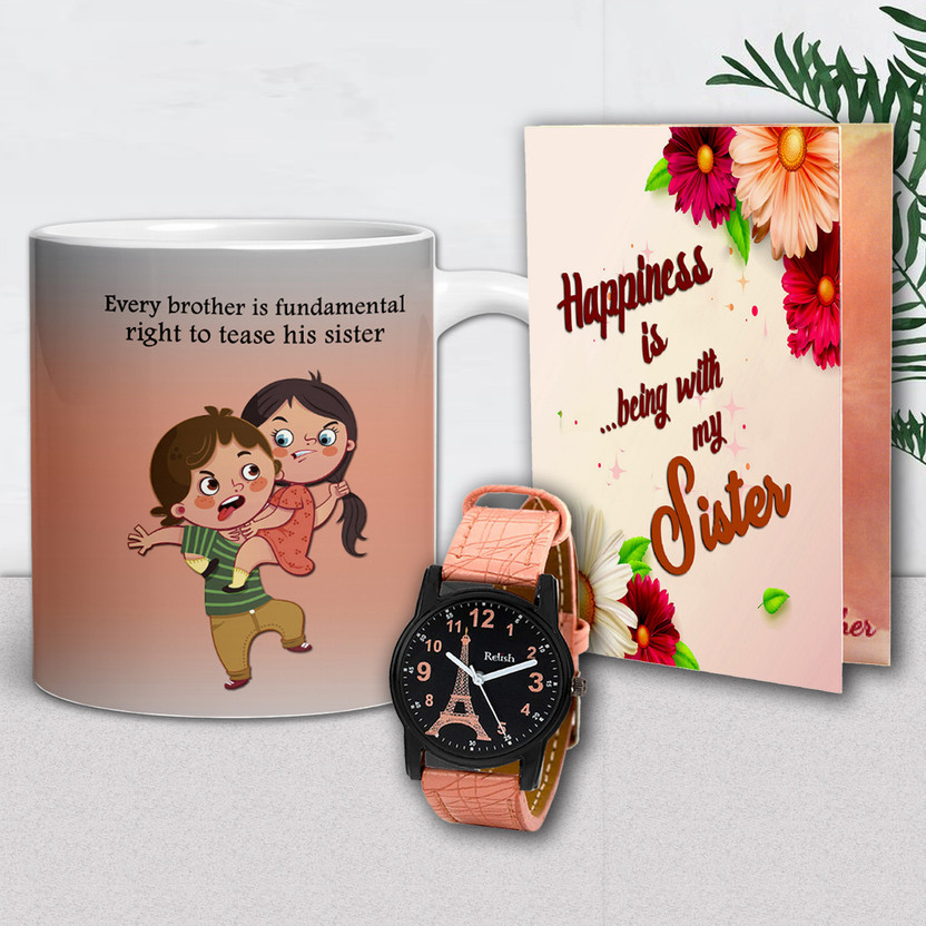 ME&YOU Mug, Greeting Card, Watch Gift Set