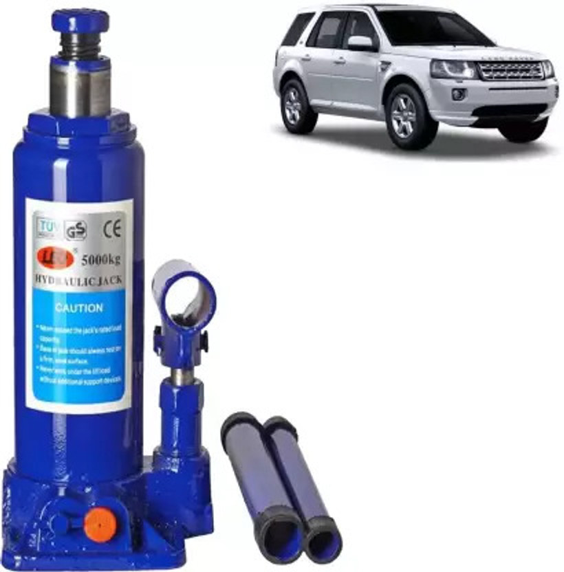 GARGOVERSEAS 5 Ton Hydraulic Bottle Vehicle Jack For Land Rover Vehicle Jack(5000 kg)