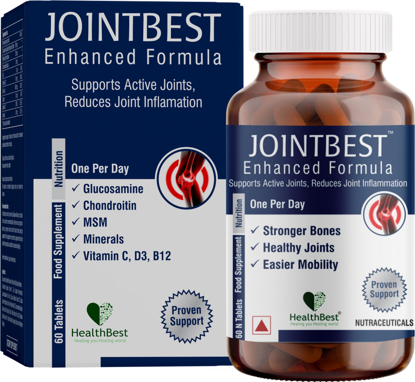 HealthBest HealthBest Jointbest Joint Health Support Supplement | 60 Tablets(60 Tablets) - Flipkart Deal