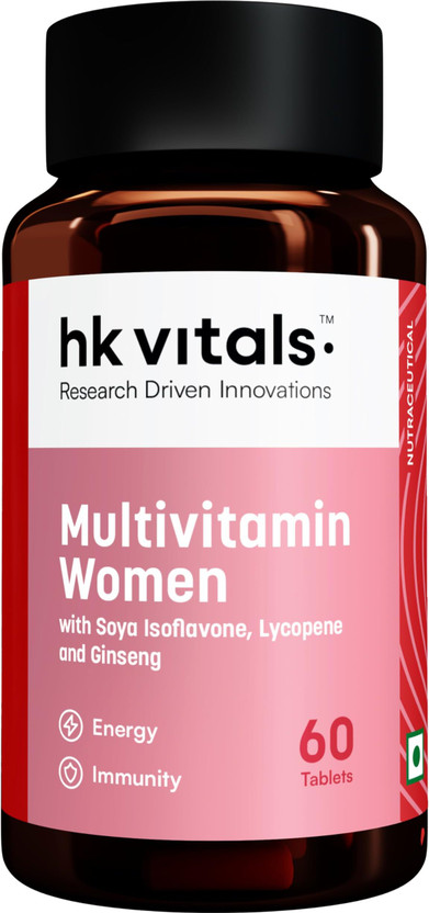 hk vitals Multivitamin for Women, With Zinc, Vitamin C, Multiminerals(60 Tablets)