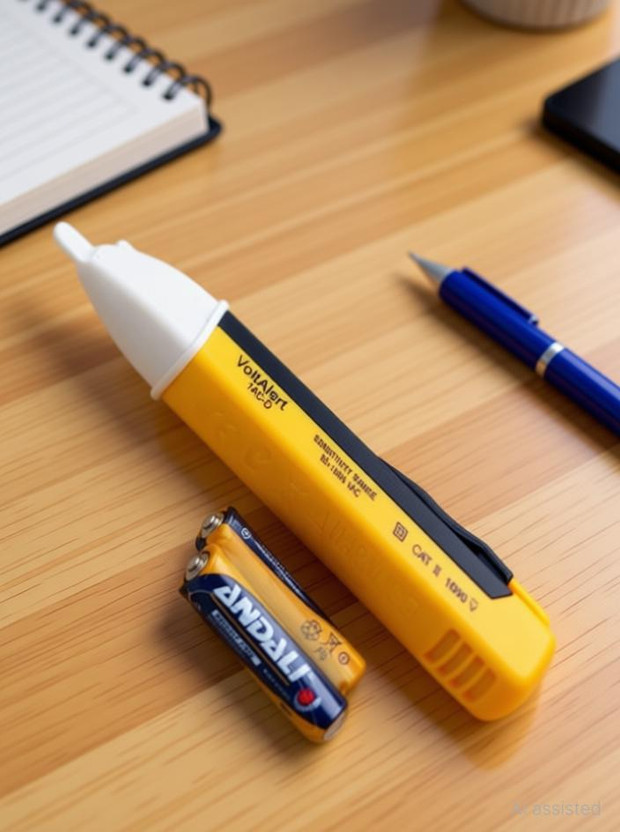 Xceptionalgems Non-Contact AC Voltage Tester Alert Pen Volt Test Meter Detector Sensor 90~1000V Analog Voltage Tester