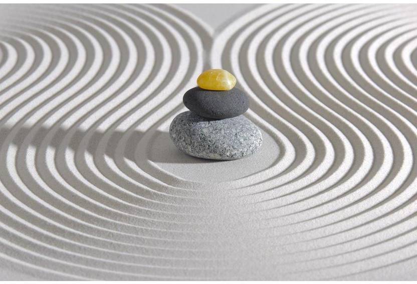 Japanese Zen Garden Peel & Stick Vinyl Wall Sticker 27.1 x 18 inch (69