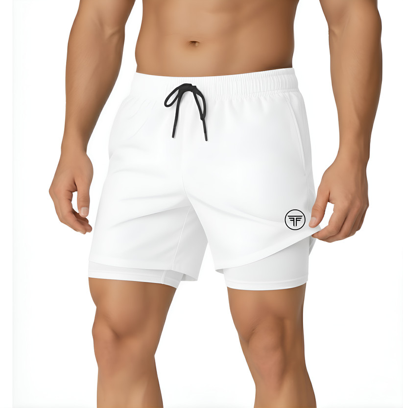 FANEX FITNESS Solid Men Maroon Gym Shorts