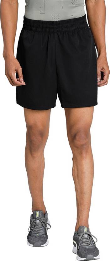 PUMA Solid Men Black Sports Shorts - Buy PUMA Solid Men Black Sports ...