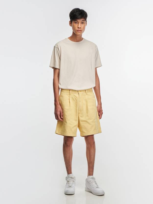 LEVI'S Solid Men Yellow Chino Shorts - Buy LEVI'S Solid Men Yellow Chino  Shorts Online at Best Prices in India 