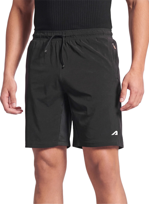 BOLDFIT BOLDFIT Solid Men Black Gym Shorts - Flipkart Deal