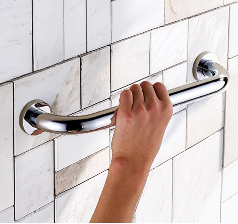 BHANMATI BHANMATI SANITARY ITMES SS304 Grab Bar 9 -Inch – Bathroom Safety Handle for Bathroom Shower Grab Bar(COUNTY CHROME 22 cm) - Flipkart Deal
