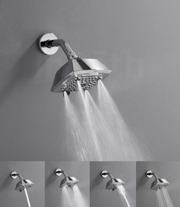 Fixon Fixon by inBath 5x5 Inches Multi Function Overhead Shower For Bathroom| No Arm Included| Shower Head - Flipkart Deal