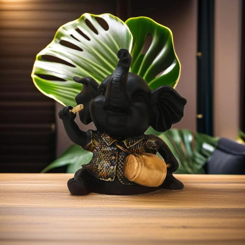 Miss Peach Handicrafted Elephant statue for home decor|Animal showpiece|Home decor showpieces|table decorations|Decorative items for for room in Racks & Shelves |handicraft items in Showpieces & Figurines|Elephant statue for gifts And home|decoration items for house|handicraft home decor|showpieces 