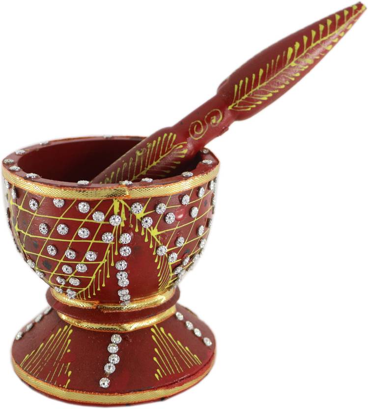 SHREE GANESH ENTERPRISES Fancy Mortar & Pestle (okhal musal) Used for
