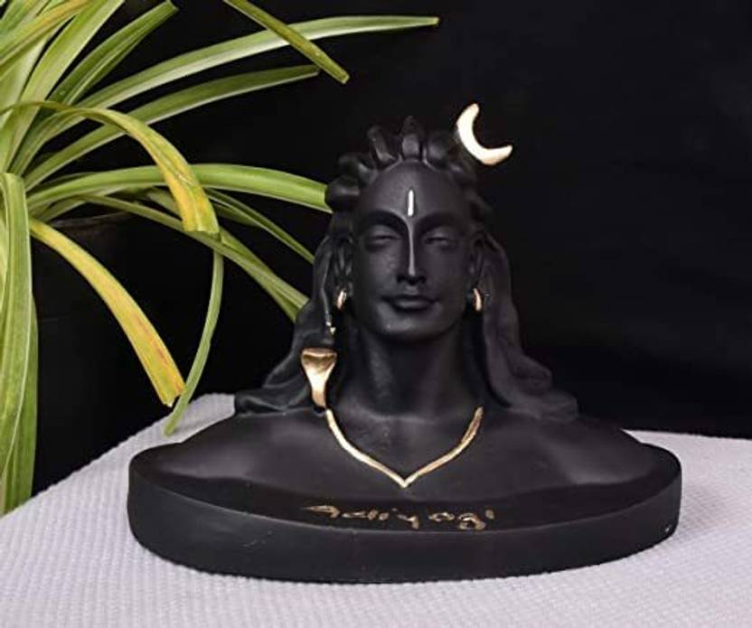 Sage Adiyogi Shiva God Idols Statue for car Dashboard and Home