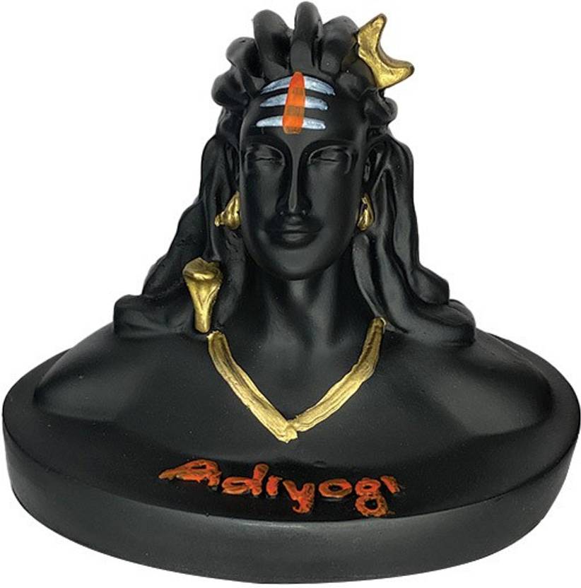 DriveStylish Lord Adiyogi Shiva Idol Statue for Car Dashboard