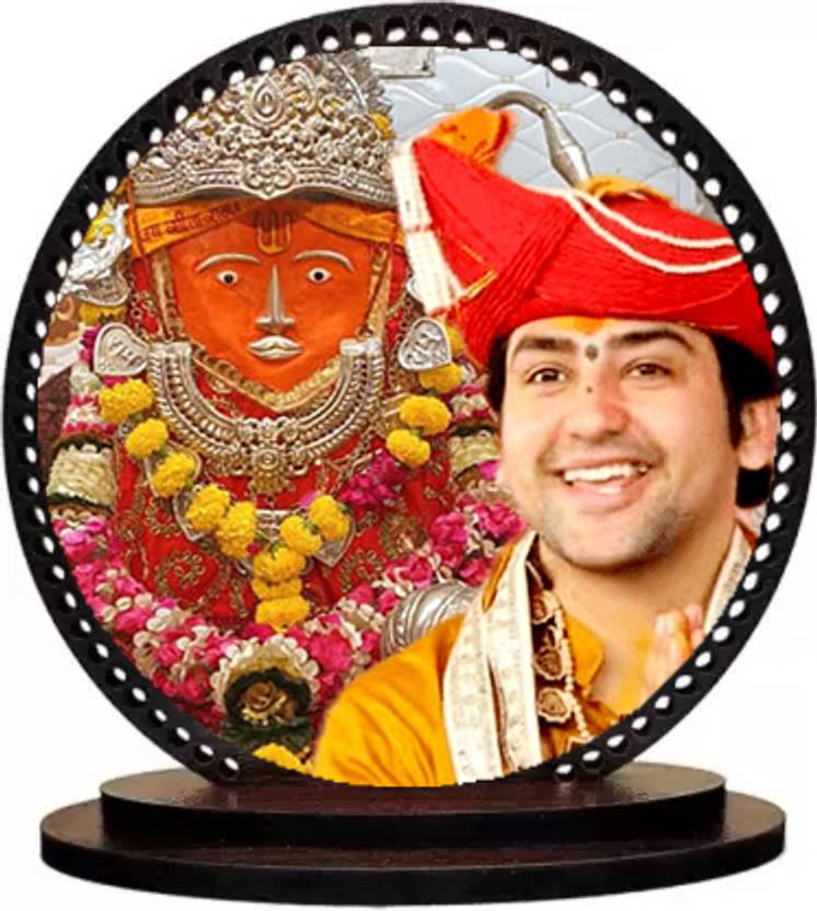 Dhruv Bageshwar Dham CARDESHBORD Decorative Showpiece 8 cm Price in