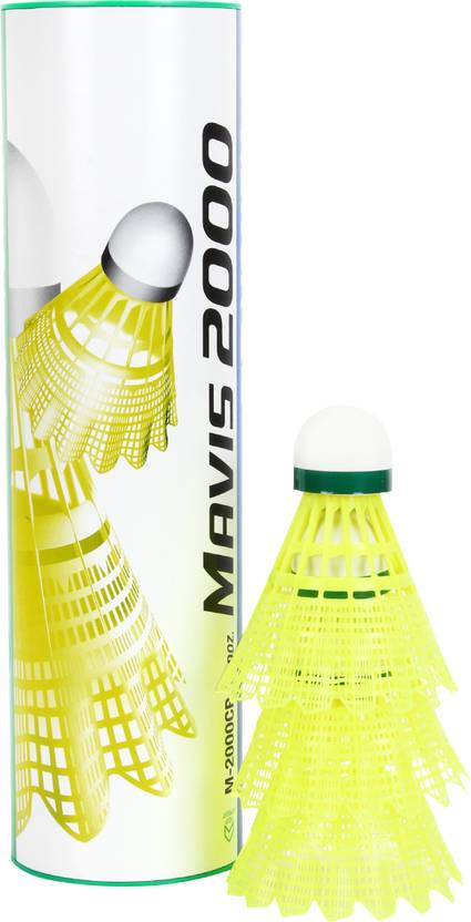 YONEX Mavis 2000 Nylon Shuttle Yellow Buy YONEX Mavis 2000 Nylon 