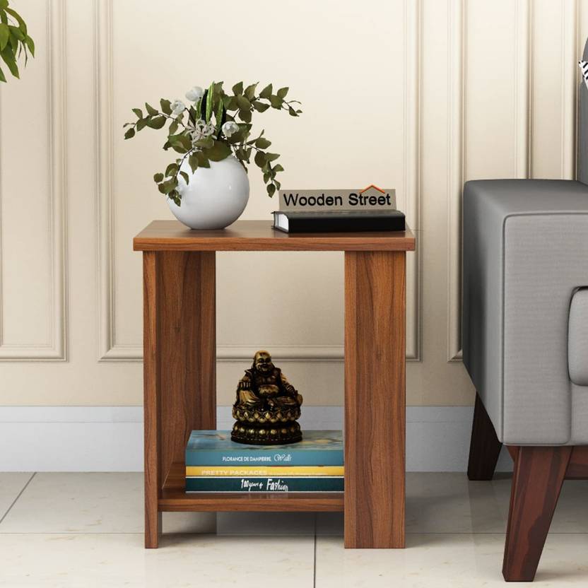 Wooden Street Engineered Wood Side Table Price in India Buy Wooden