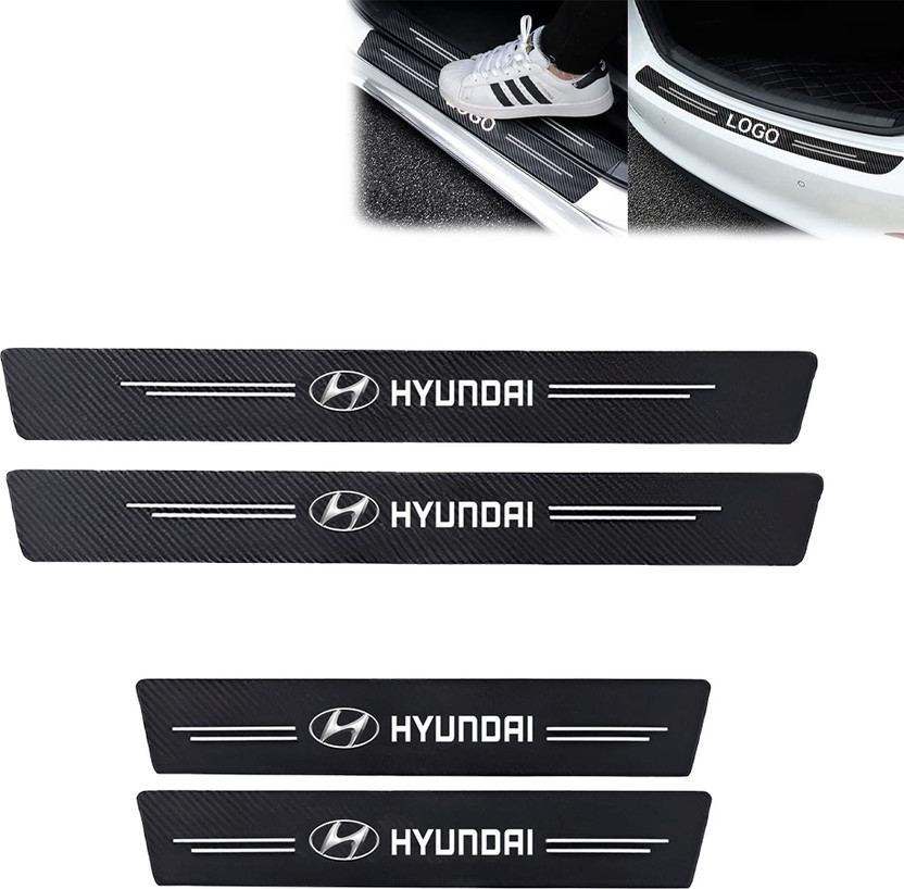 Pivdo Car Accessories Door Sill Entry Guard Scratch Protector Accessories For Alcazar Door Sill Plate