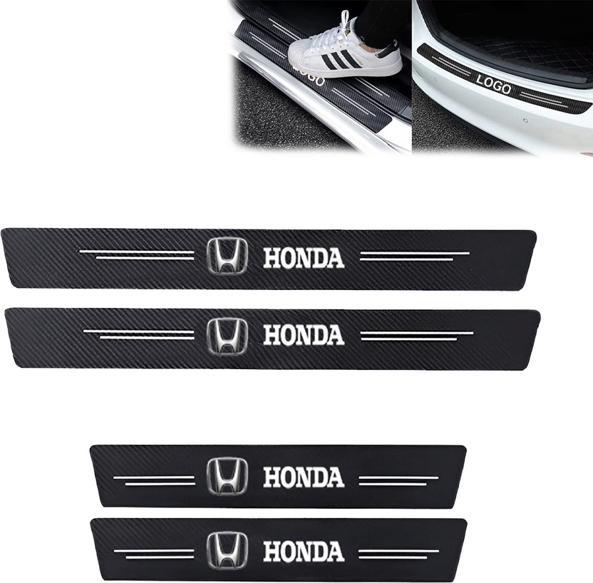 Pivdo Car Accessories Door Sill Entry Guard Scratch Protector Accessories For Amaze Door Sill Plate