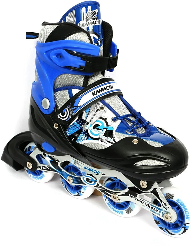 KRITI CREATION Skates Size Adjustable In-line Adults Size  6 UK - 9 UK(Adjustable, Training, Beginner, Multicolor)