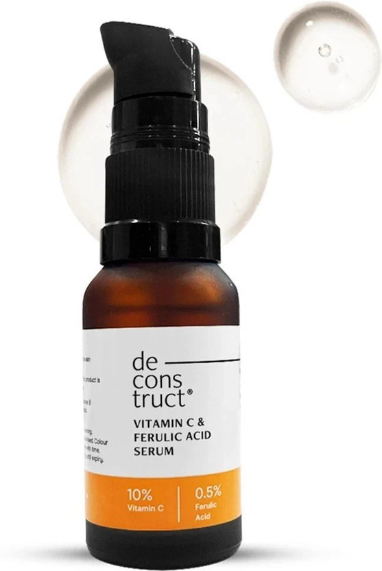 Deconstruct Vitamin C Serum for Oily Skin| Clinically Tested to be Non-Irritating(20 ml)