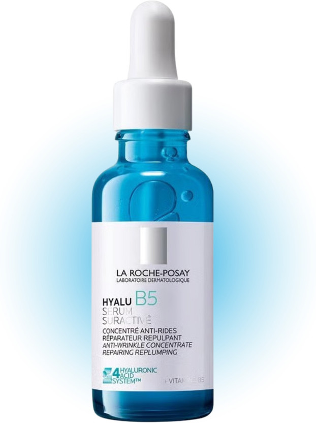La La Roche Posay Hyaluronic Acid Serum for Dry & Dehydrated Skin | Oil-Free Face Serum with Vitamin B5(30 ml) - Flipkart Deal