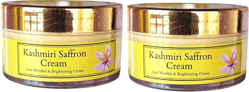 BARKAH BARKAH Agro Farms Kashmiri Saffron Face Cream – Saffron Anti Wrinkle And Brightening Cream - Buy Kesar Cream Online 2 PACKS OF(50 g) - Flipkart Deal