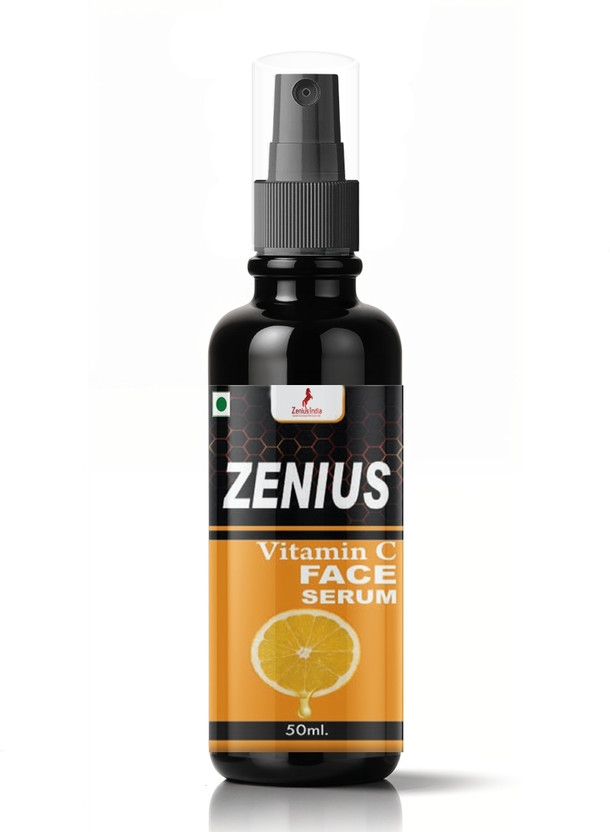 Zenius India Vitamin C Face Serum for Oily Skin |Men & Women| Skin Brightening(50 ml)