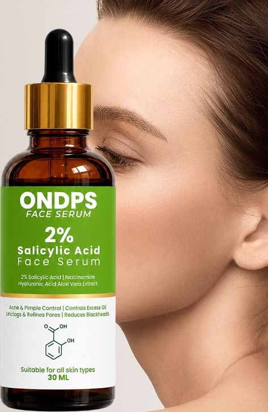 ONDPS Salicylic Acid Serum 30ml for Smooth & Clear Looking Skin(30 ml)
