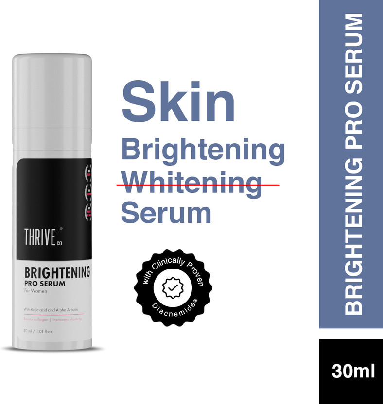 ThriveCo ThriveCo Brightening PRO Serum For WOMEN with Kojic Acid, Alpha Arbutin & Glutathione(30 ml) - Flipkart Deal