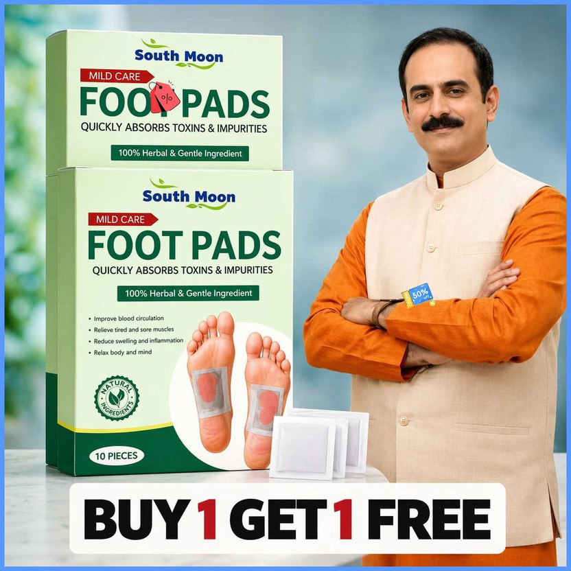 ZORVENA Ginger Bamboo Foot Pads for Relaxation & Detox(100 g)
