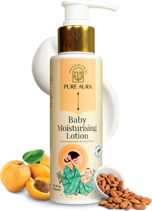 Pure Aura Baby Moisturizing Lotion | Nourishing Cream for Soft & Sensitive Skin(100 ml)