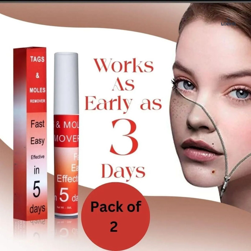 LORSHEL wart removal cream herbal solution for smooth glowing healthy skin(20 ml)