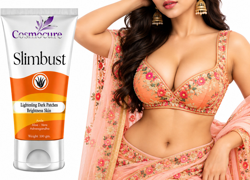cosmocure Natural Women's Breast Beauty and Bust Care Moisturizer Cream, Daily Skin Hydration and Nourishment Formula for Personal Skincare, Moisture Support and Smooth Skin Feel(100 ml)