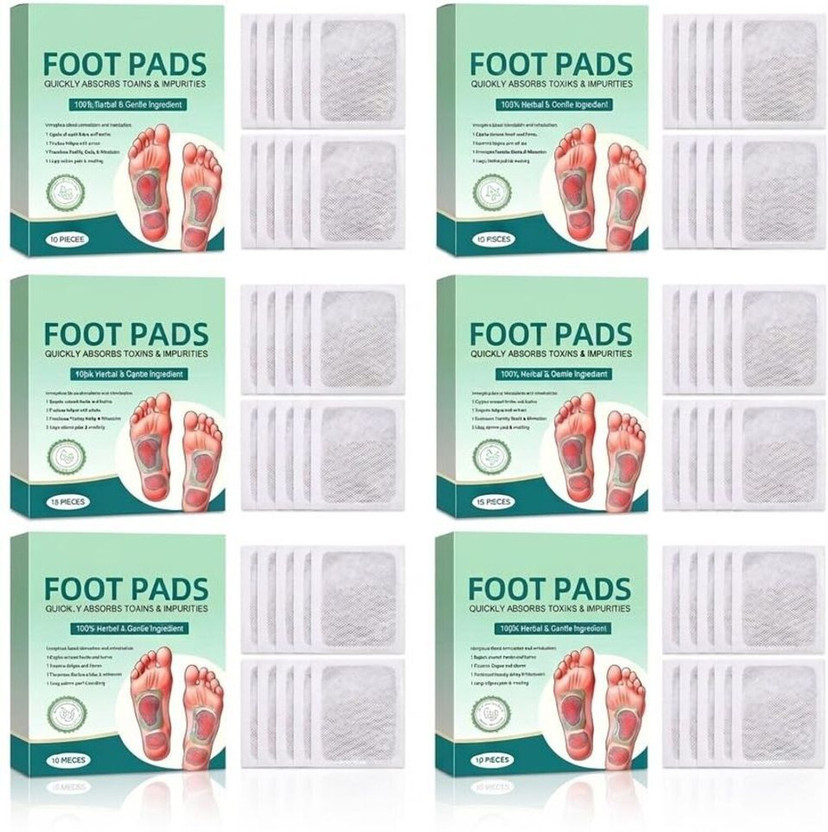 OLTRIV Foot Pads Weight Loss | Gentle Herbal Cleanse For Morning Clarity 60 Patches(600 g)