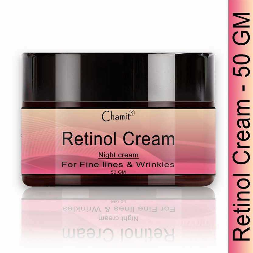 Chamit Retinol Anti Aging Night Cream in Hyaluronic Acid for wrinkle-free radiant skin(50 g)