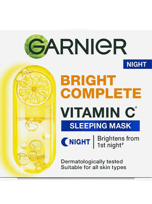 GARNIER GARNIER Bright Complete Vitamin C Yoghurt Night Cream |Anti-Dark Spots Moisturiser(40 g) - Flipkart Deal