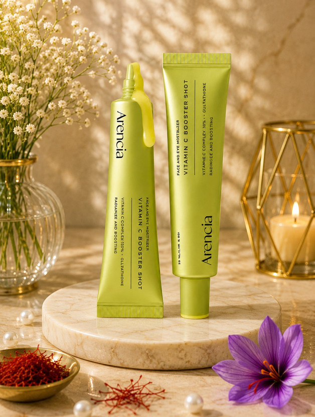 sassy beauty Arencia Vitamin C Booster Shot Face & Eye Cream Moisturizer(60 ml)