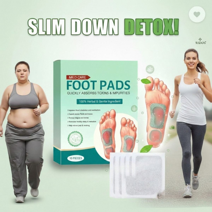 Pure Herbal Foot Pads | Ginger Foot Pad | Natural Detox For Full Body Detox Benefits(10 g)