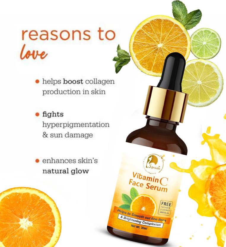 Sipradh Sipradh Skin Glowing Bright Skin, Light SKIN, VITAMIN C Face Serum FOR MEN & WOMEN(30 ml) - Flipkart Deal