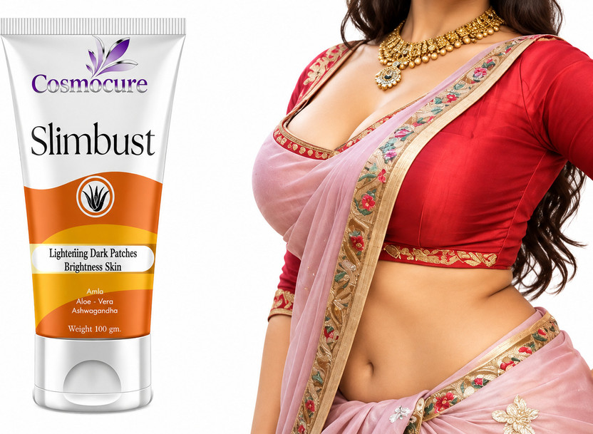 cosmocure Women's Bust Skin Moisturizer and Breast Beauty Nourishment Cream, Natural Daily Skincare Formula for Hydration, Smooth Skin Feel and Personal Body Care(100 ml)