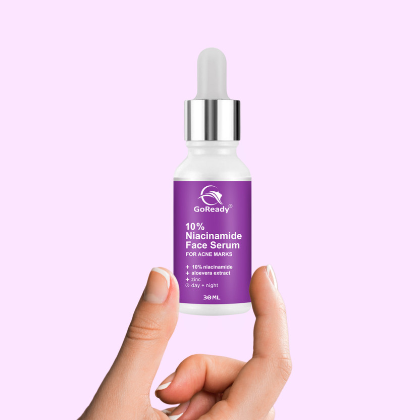 GoReady 10% Niacinamide Face Serum For Acne Marks And Acne Prone Skin For Men and Women(30 ml)