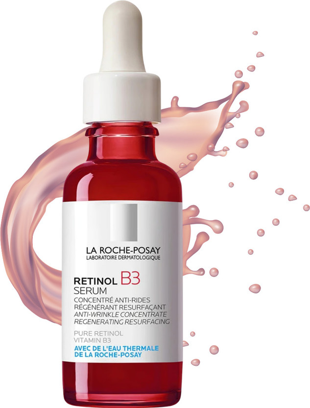 La La Roche Posay Retinol Face Serum with Vitamin B3 & Hyaluronic Acid | Gentle Anti-Aging Formula for Smooth Skin(30 ml) - Flipkart Deal