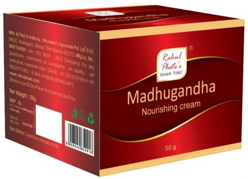 Rahul Rahul Phate's Research Product Madhugandha Nourishing Cream(50 g) - Flipkart Deal