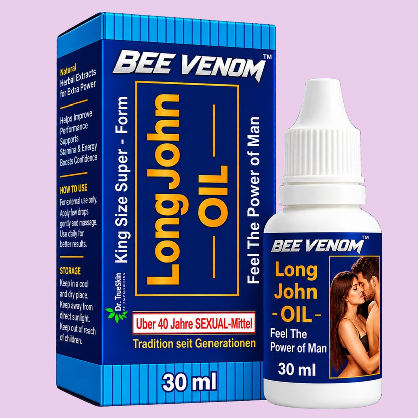 Bee Venom LONG JOHN OIL Herbal Beauty Routine For Personal Care(30 ml)