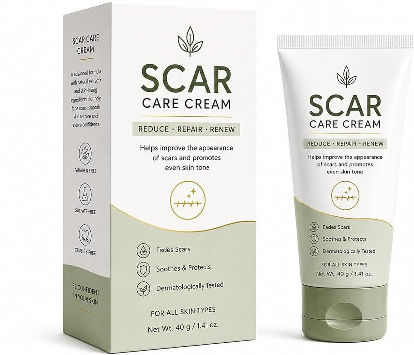 ZENVERA ZENVERA Scar Removal Cream & Silicone Gel || Scar Treatment for, Keloids & Stretch Marks(80 g) - Flipkart Deal